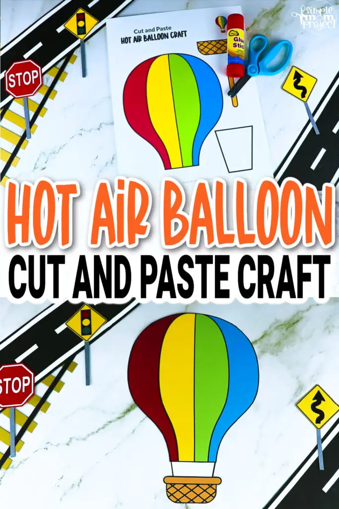 Are you looking for a unique mode of transportation to create for your kids? This printable hot air balloon craft is super easy and cute, making it perfect for kids of all ages. Combine the diy hot air balloon craft template with a few recycled materials to form cool crafts that kids can play with. Be sure to get your own hot air balloon template today!