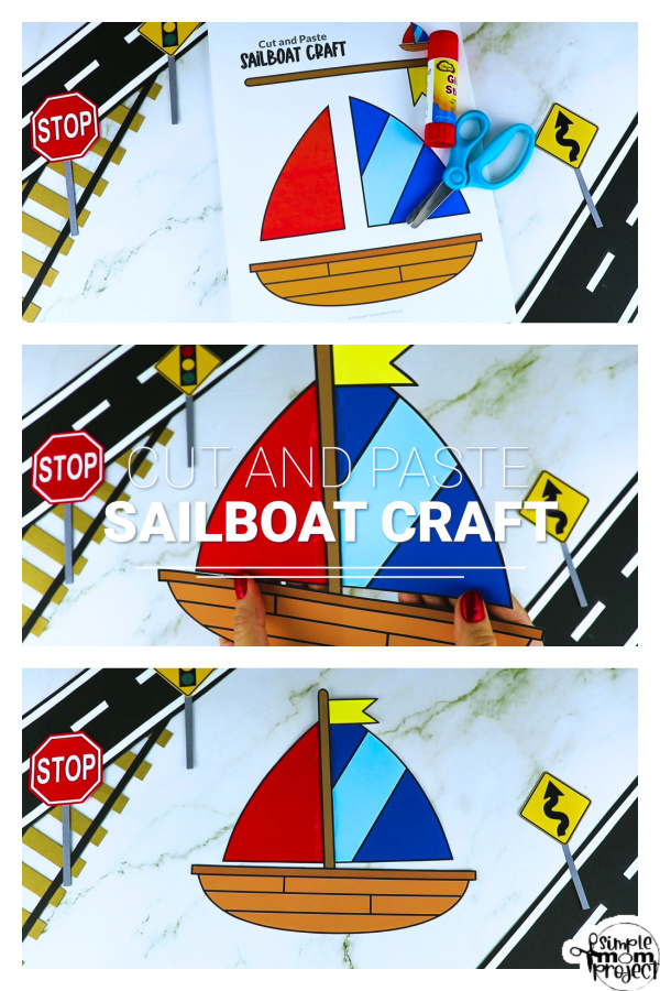 Printable Sailboat Craft Template – Simple Mom Project