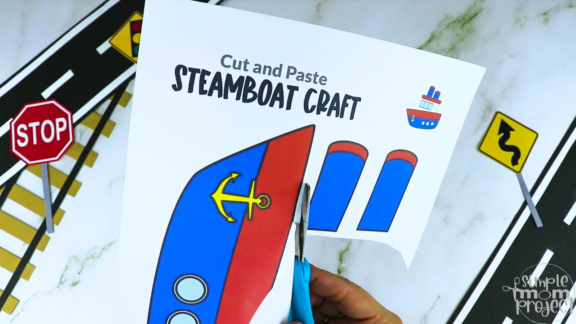 Are you looking for a fun paper boat craft for your toddler, preschool and kindergarten kids? This easy printable steamboat craft template will keep your kids busy while you’re doing household chores. Include this steamboat craft in your next lesson plans about vehicles or transportations. Take out all your crafting materials and grab our printable steamboat template today!