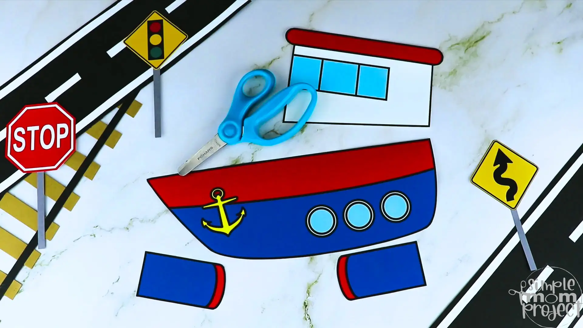 Are you looking for a fun paper boat craft for your toddler, preschool and kindergarten kids? This easy printable steamboat craft template will keep your kids busy while you’re doing household chores. Include this steamboat craft in your next lesson plans about vehicles or transportations. Take out all your crafting materials and grab our printable steamboat template today!