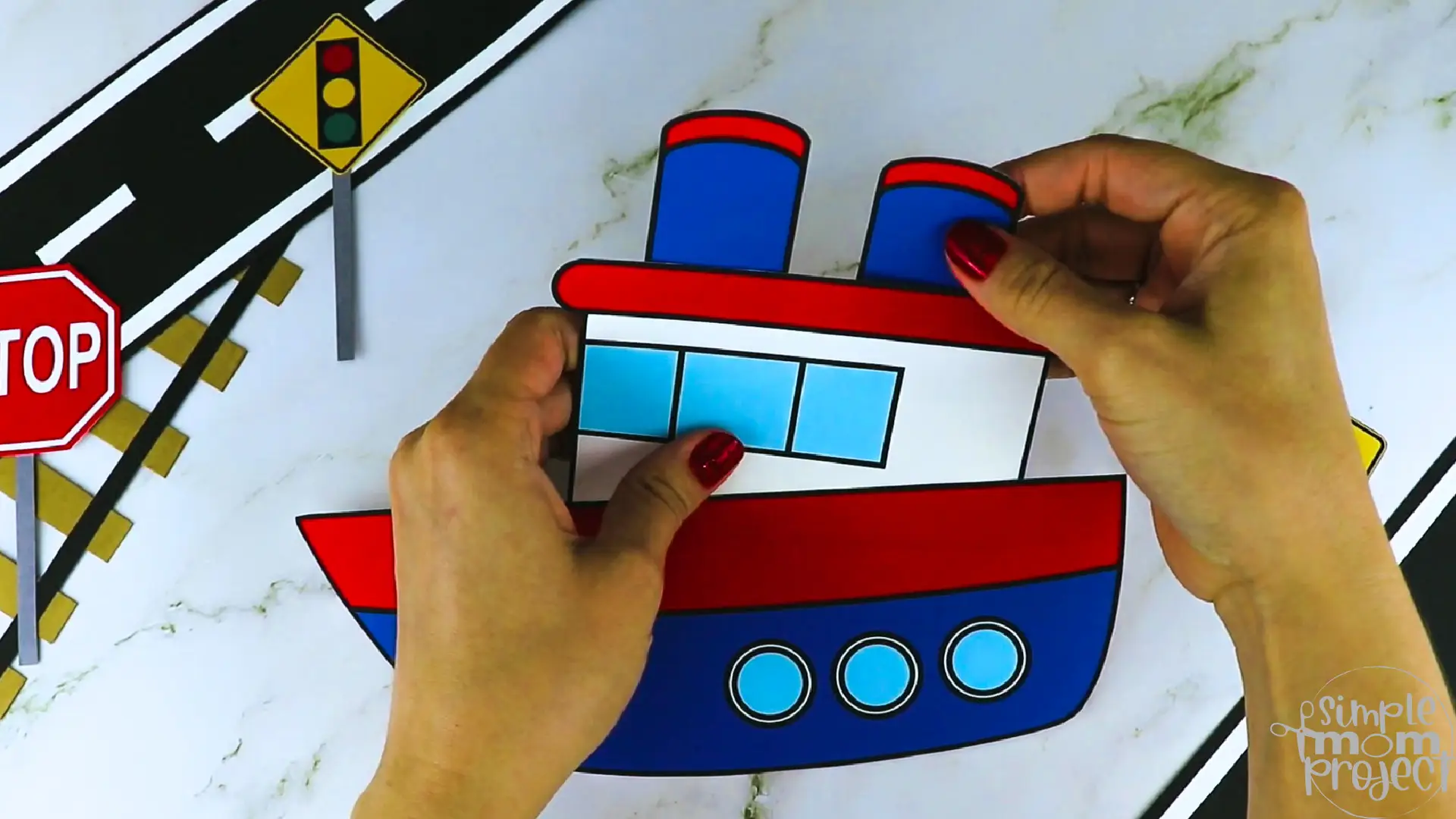Are you looking for a fun paper boat craft for your toddler, preschool and kindergarten kids? This easy printable steamboat craft template will keep your kids busy while you’re doing household chores. Include this steamboat craft in your next lesson plans about vehicles or transportations. Take out all your crafting materials and grab our printable steamboat template today!