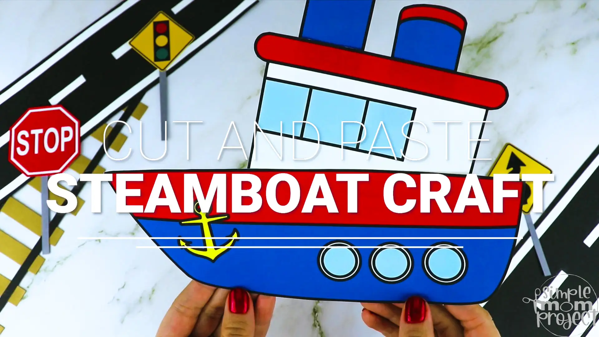 Are you looking for a fun paper boat craft for your toddler, preschool and kindergarten kids? This easy printable steamboat craft template will keep your kids busy while you’re doing household chores. Include this steamboat craft in your next lesson plans about vehicles or transportations. Take out all your crafting materials and grab our printable steamboat template today!