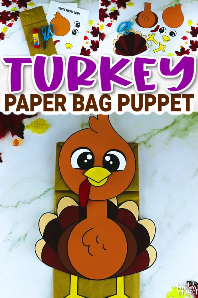 Are you looking for an easy turkey puppet pattern for your kids to assemble? This printable turkey paper bag puppet craft is perfect for kids of all ages, from toddler to preschool and kindergarten, through elementary. Use this diy turkey hand puppet on your pretend to play or when teaching the letter /T/ sound. Activate your kids’ imagination and creativity using this printable turkey template, click now to grab your copy!