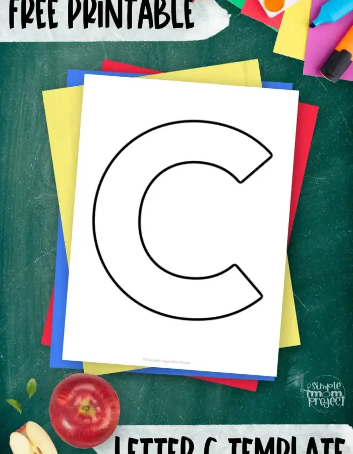 Looking for a cool way to teach your kids the uppercase letter C? Great news! This free printable uppercase letter C template is a fun and quick activity suitable for kids of all ages. Kids will enjoy learning the /C/ sound and how to write it as they work on this printable letter C outline template. Let them color it however they would like, then cut and paste it on your lesson board. Grab a few supplies and download this printable letter C template now.