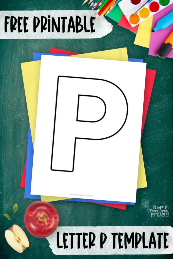 Looking for fun and easy alphabet templates for your kids? This blank printable letter P template is perfect for kids of all ages, from toddler to preschool and kindergarten, through elementary. It’s a black and white uppercase letter P that can be used as alphabet tracing, coloring page, stencil, decor and crafts. Use our uppercase letter P printable worksheet for your visual aid, it will keep your kids interested in learning letter formation and practice handwriting skills. Take out your crafting materials and print your copy now!