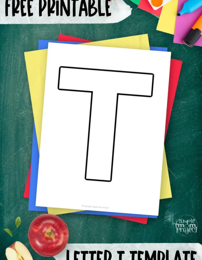 Are you looking for an easy and fun way to teach the capital letter T? This blank printable uppercase letter T template is the ideal activity for toddler, preschool and kindergarten kids who are learning the alphabet letters. Use our printable letter T for coloring, letter tracing, stencil, visual aid or crafting. This black and white printable letter T outline worksheet helps children improve their letter recognition, fine motor skills, focus and creativity. Grab a few supplies and work on this fun printable uppercase letter T template now!