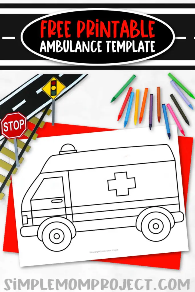 Looking for a low-prep and fun activity for your little ones? This blank printable ambulance template is suitable for kids of all ages, from toddlers to preschoolers and kindergarteners. Include this black and white printable ambulance template when teaching about vehicles or transportations. Making this simple printable ambulance template helps kids enhance their coloring skills. Grab a few supplies and print your copy now!