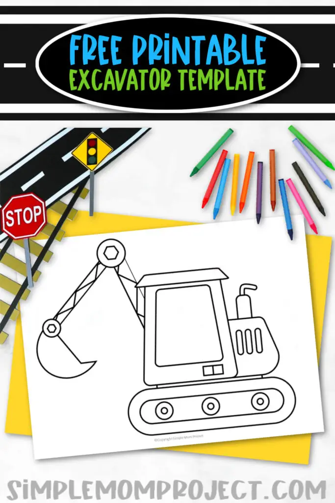 If you’re looking for a quick but fun vehicle activity for your little ones, you’ve come to the right place! This blank printable excavator template is the ideal activity for toddlers, preschoolers, kindergarteners and early elementary students. Allow your kids to use their imagination and creativity as they design their own heavy excavator printable template to make it stand out. Make sure to grab your simple printable excavator template today!