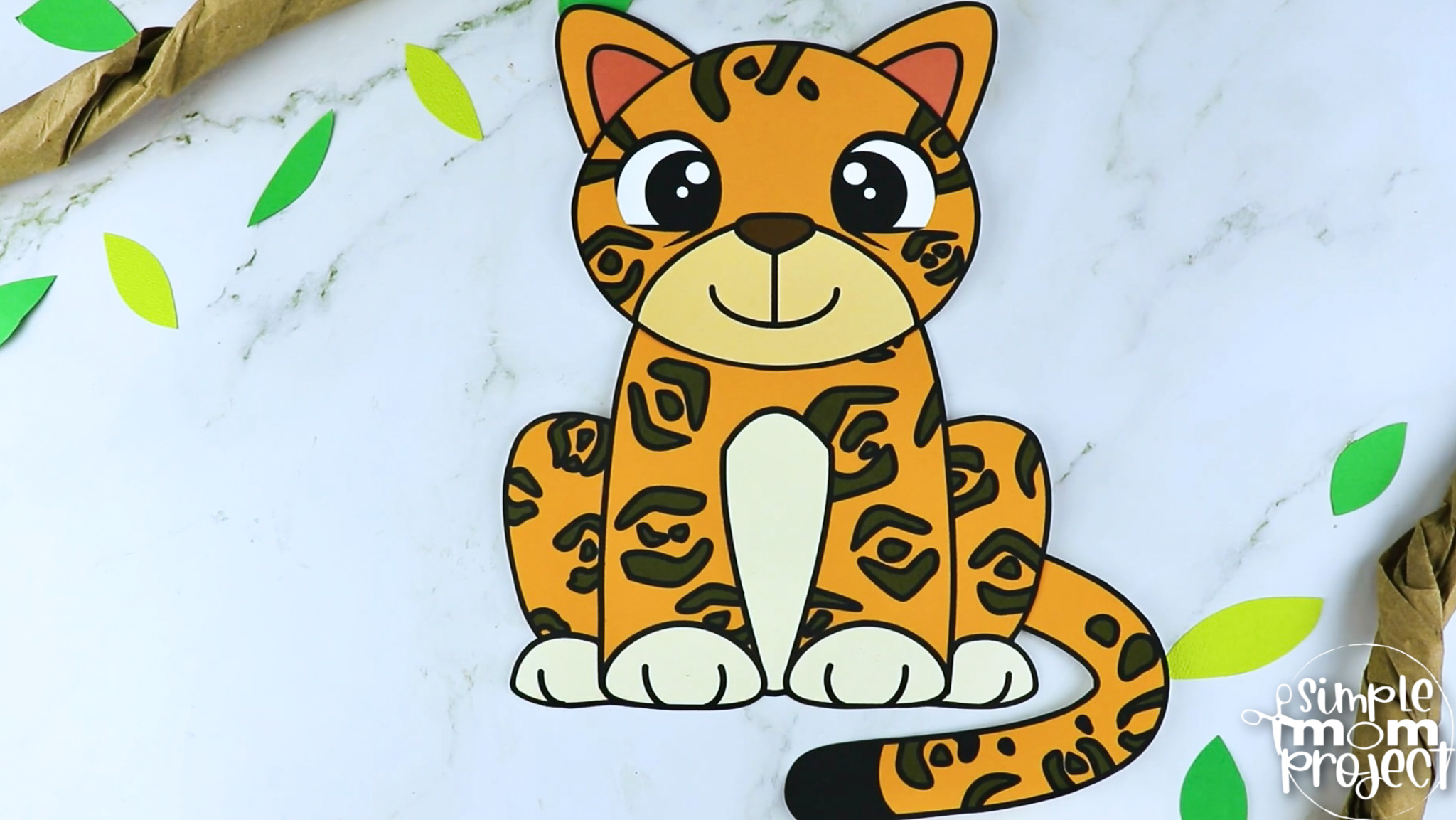 jaguar drawing for kids