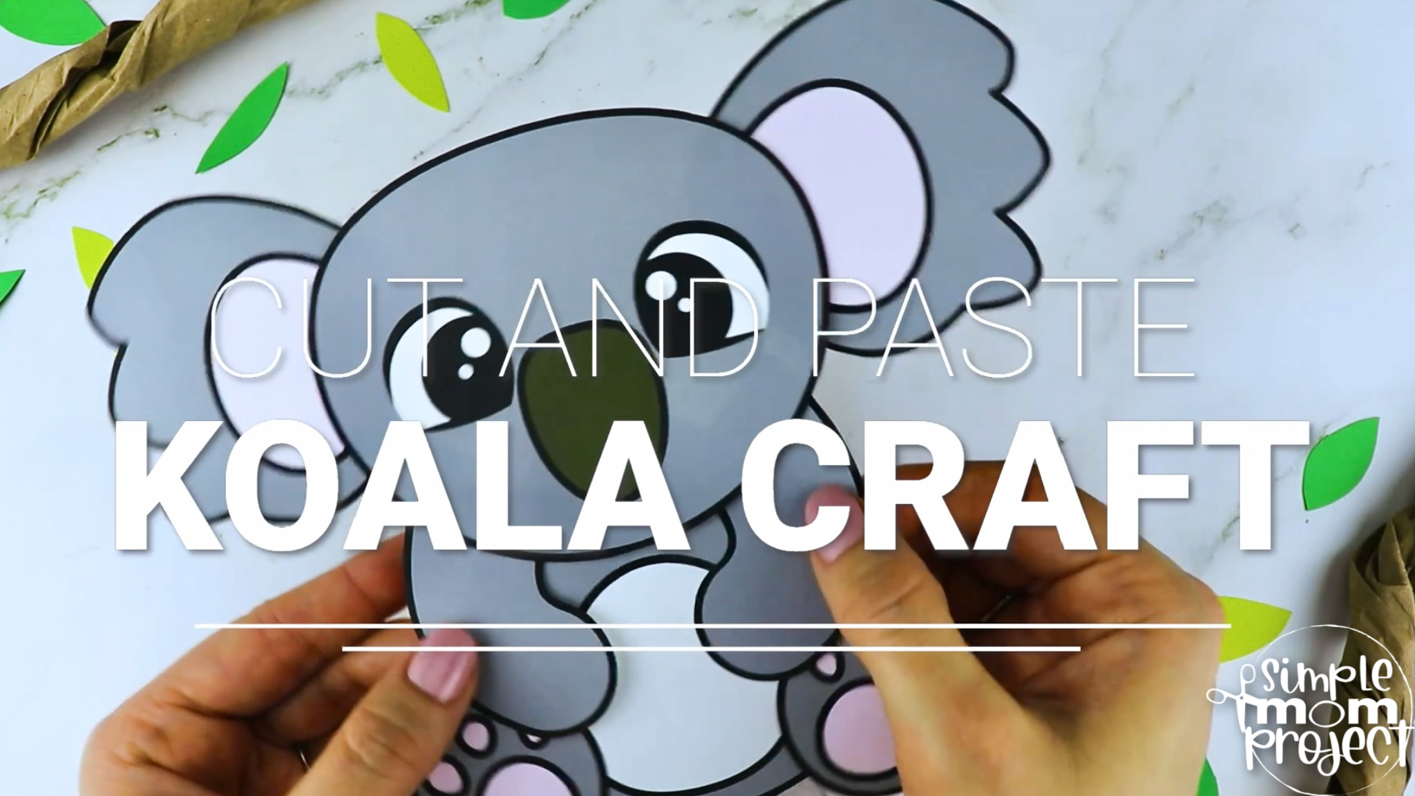 Printable Koala Craft Template Simple Mom Project Printable Koala Craft Template Simple Mom Project