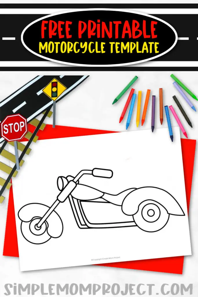 Are you looking for a quick and easy printable template for your kids? This blank printable motorcycle template is the ideal activity for kids of all ages, especially to toddler, preschool and kindergarten kids. Learn the different types of vehicles as they decorate their own motorcycle template. It’s a fun craft project that kids will definitely love sharing with their friends and classmates. Grab your own motorcycle template now!