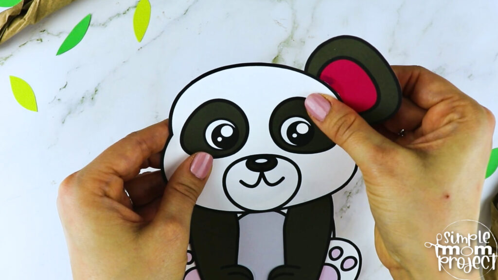 Printable Panda Bear Craft Template – Simple Mom Project