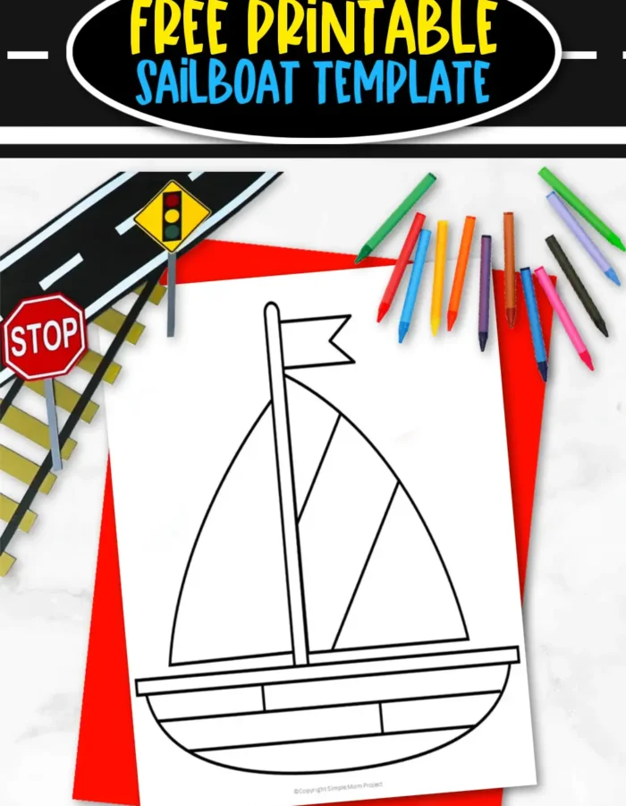Looking for a fun printable that will teach your kids about vehicles? This blank printable sailboat template is perfect for kids who are studying the modes of transportations. Cut out the sailboat drawing template and use it for coloring, stencils, mosaic, decorations, crafts and more. It’s the ideal activity to keep your little ones busy while developing their fine motor skills. Be sure to get your printable sailboat template today!