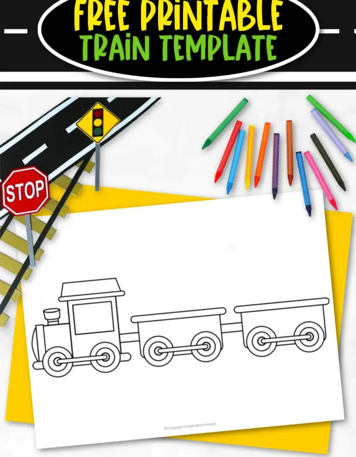 Do your kids love watching Thomas & friends? If so, they will surely enjoy making this blank printable train template suitable for kids of all ages, especially to toddler, preschool and kindergarten kids. Our simple printable train craft template is great to combine with recycled materials like a popsicle stick, cardboard, toilet paper roll or egg carton to form a variety of useful craft items. Be sure to grab your own train printable template today!