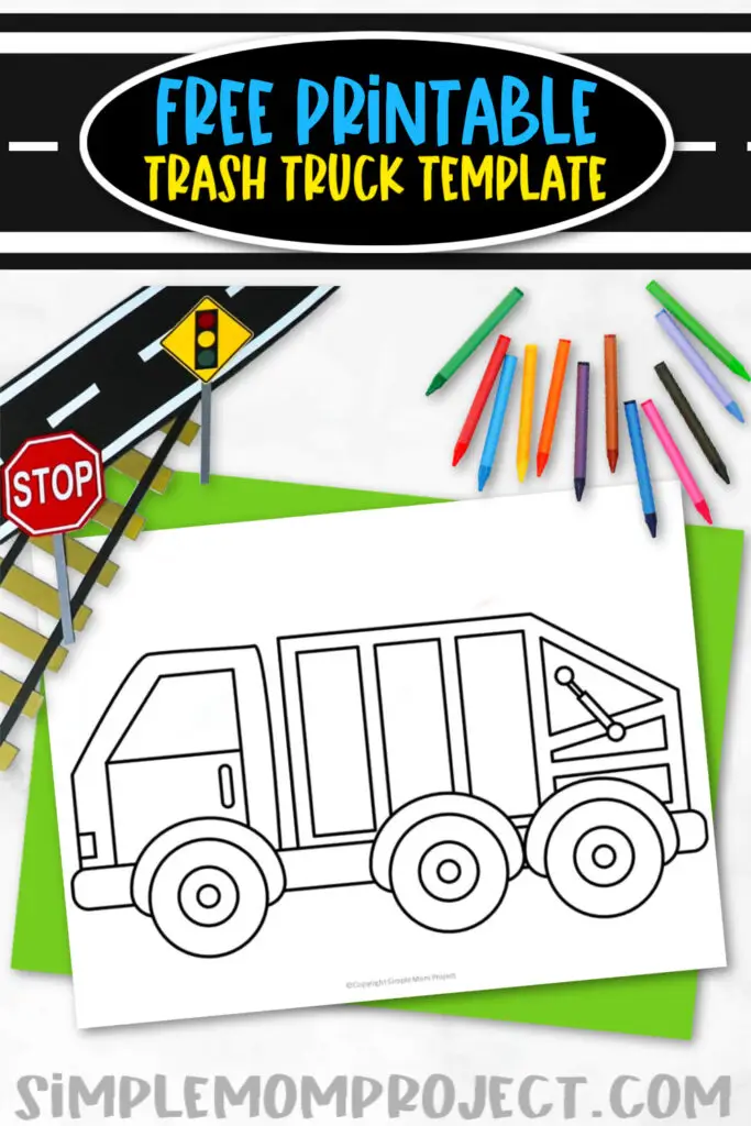 Looking for preschool activities for your little crafters? Look no further! This simple printable trash truck template is the ideal activity for kids of all ages, especially to toddlers, preschoolers and kindergarteners. Making this black and white printable trash truck template keeps children interested in learning the different vehicles or modes of transportations. Be sure to download your own trash truck template today!