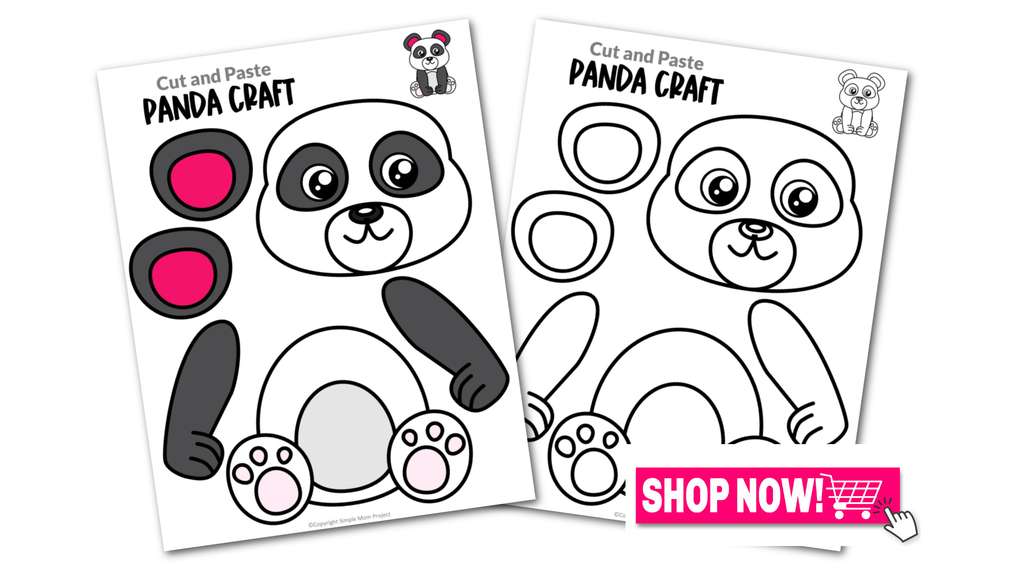 Free Papercraft Template Printable Panda Craft | Porn Sex Picture