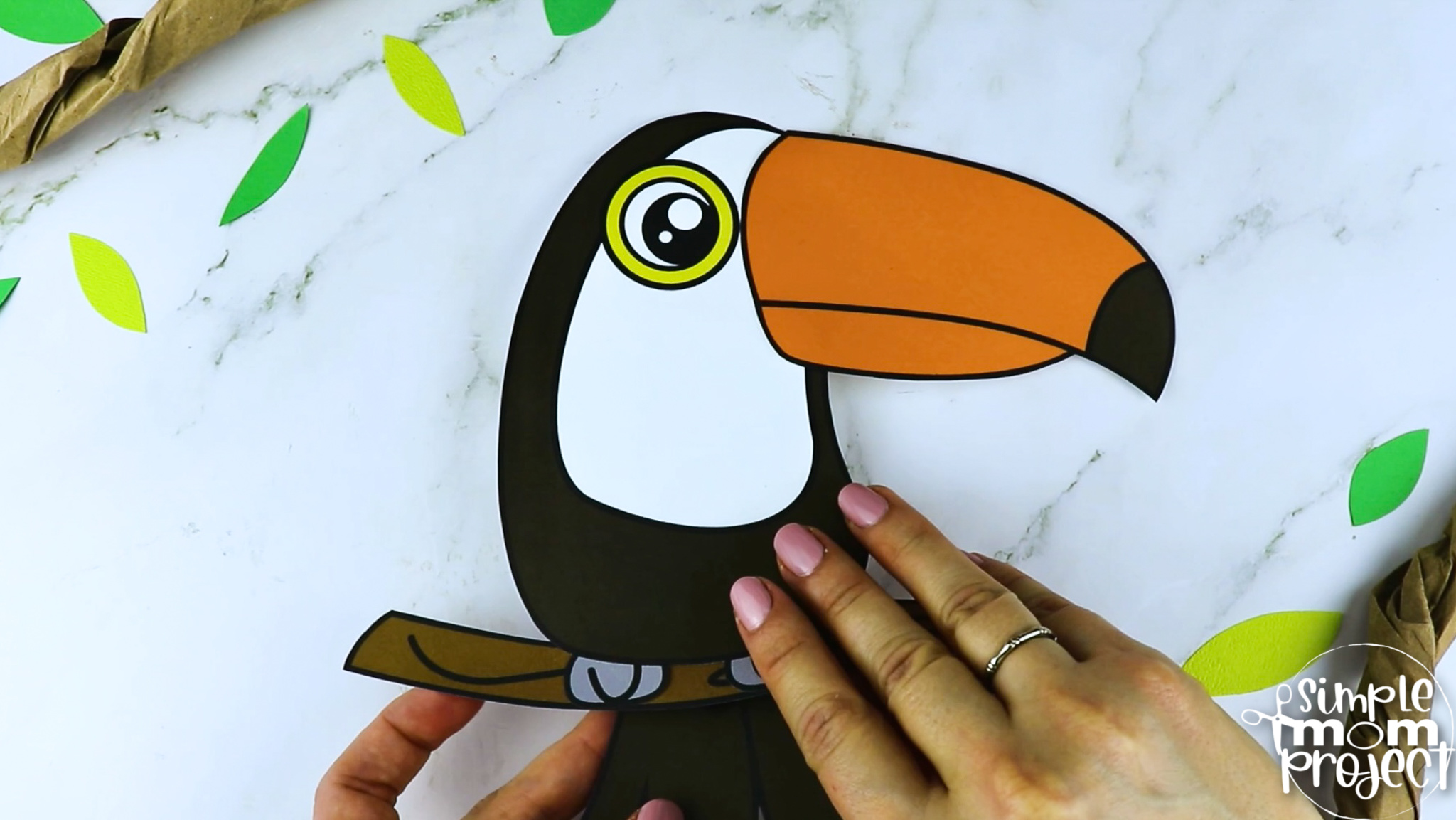 Free Printable Toucan Template