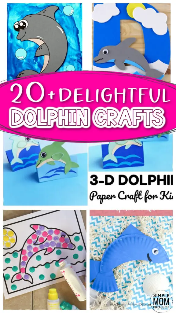 20 delightful dolphin crafts for preschoolers toddlers kindergarten elementary kids 1