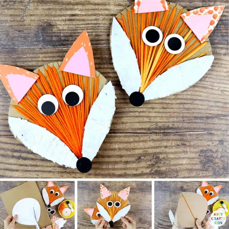 Cute Paper Cup Fox Craft For Kids - Kids Craft Room