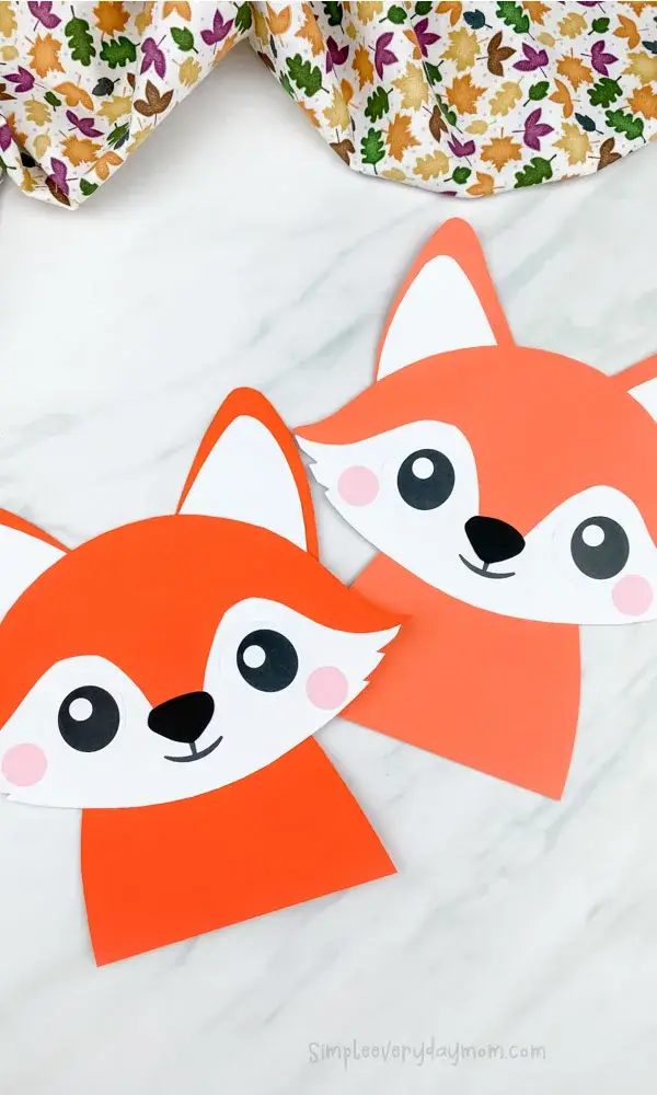 30+ Fun and Easy Fox Printable Craft Ideas for Kids – Simple Mom Project