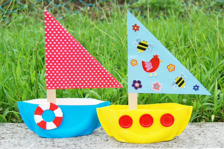 50+ Easy and Fun Preschool Boat Crafts and Activities Simple Mom Project