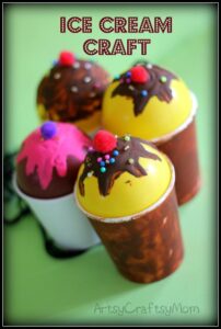 50+ Cool Ice Cream Theme Activities for Preschool Kids – Simple Mom Project