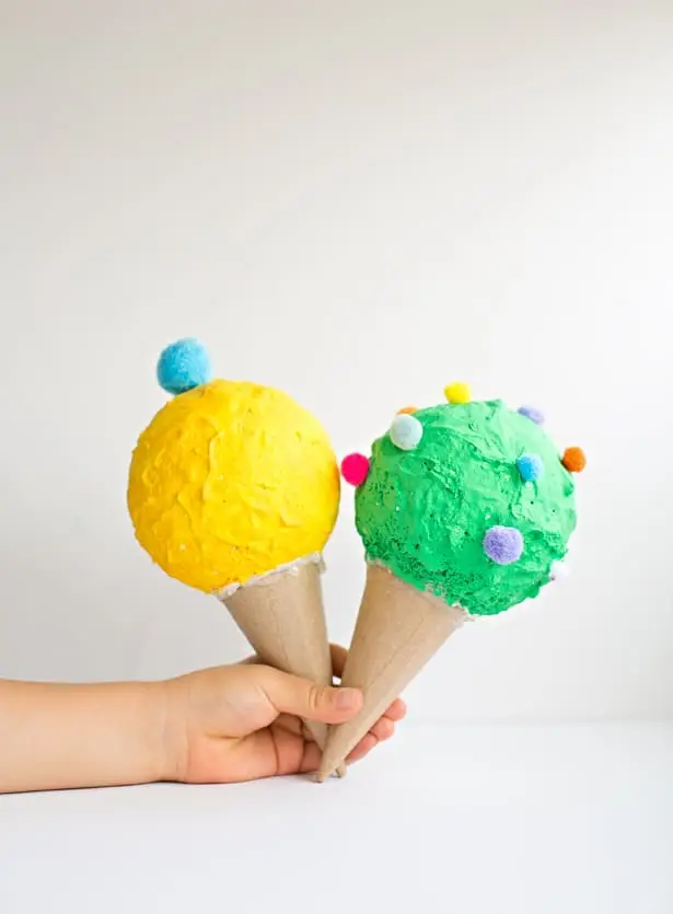 Ice Cream Craft for Kids, preschoolers, toddlers, kindergartners, elementary 5