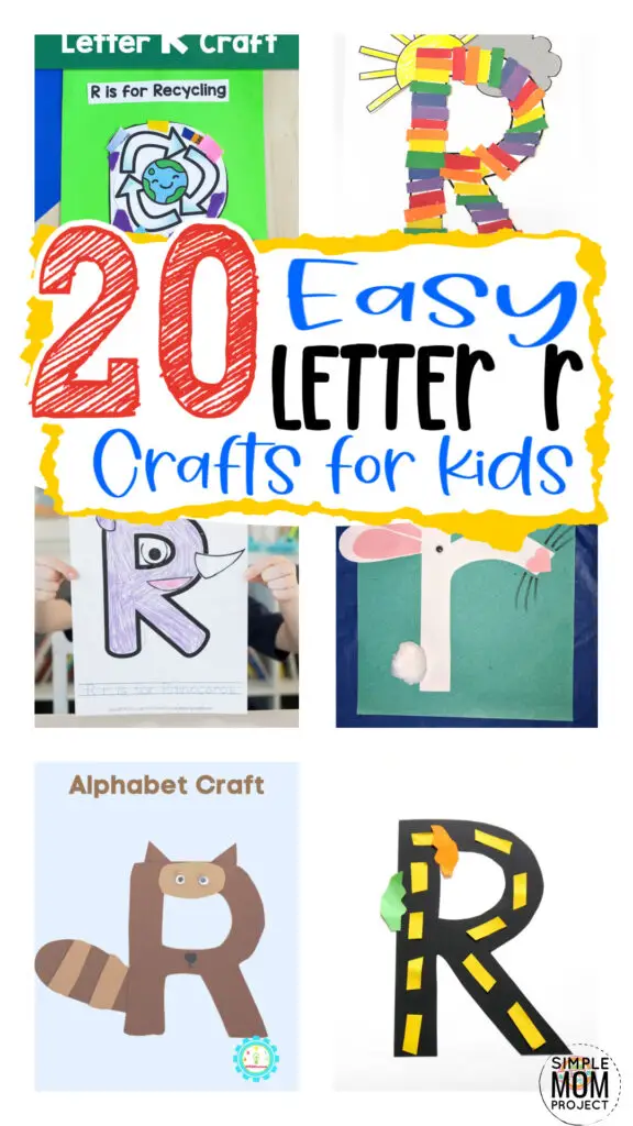 Learning the letter R has never been easier thanks to our printable template and fun crafts and activities! Not only can you do arts and crafts with these activities, but you can also learn about uppercase and lowercase letter R as well as phonic sound. You are welcome to use our templates for classroom décor, coloring, and more. Go ahead and download, print, and share it with everyone to enjoy a week full of activities centered around the letter R!