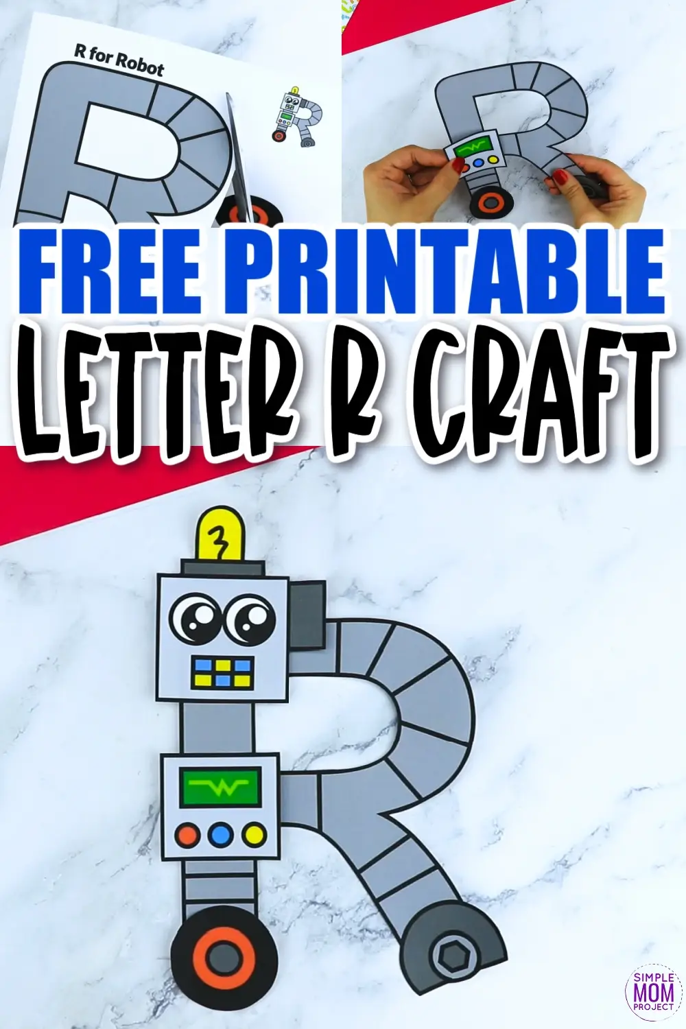 Free Printable Colorful Cartoon Letters: Cartoon Letter E - Freebie Finding  Mom