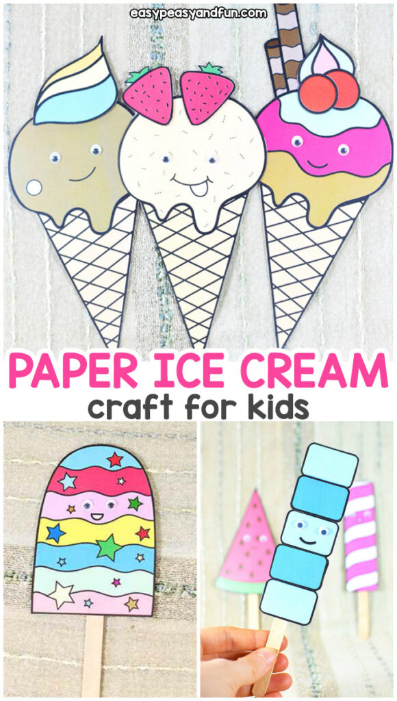 50+ Cool Ice Cream Theme Activities for Preschool Kids – Simple Mom Project