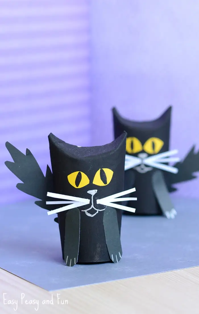 Cat Craft and Activities easy crafts for kids in a fun way for those that have a love of little cats some even black cat crafts 39