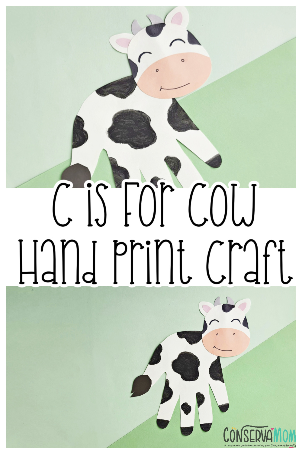 Cute Cow Crafts and cow Activity to build fine motor skills farm crafts farm theme kindergartner, kids, elementary, toddler 28