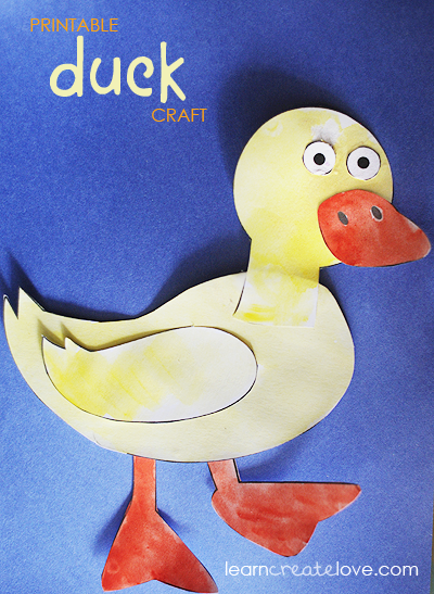Fun little duck crafts for little kids are a great way from paper plate duck crafts, letter d duck crafts, duck templates, food print duck crafts 10