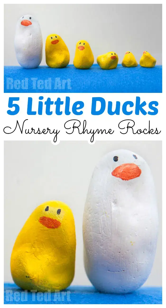 Five Little Ducks: Printable Puppets and Song - From ABCs to ACTs