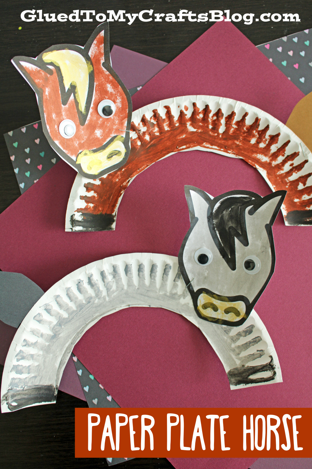 Horse crafts are a great and fun activity for horse camp and good paper horse crafts for children, kids, toddler, elementary, preschooler 21