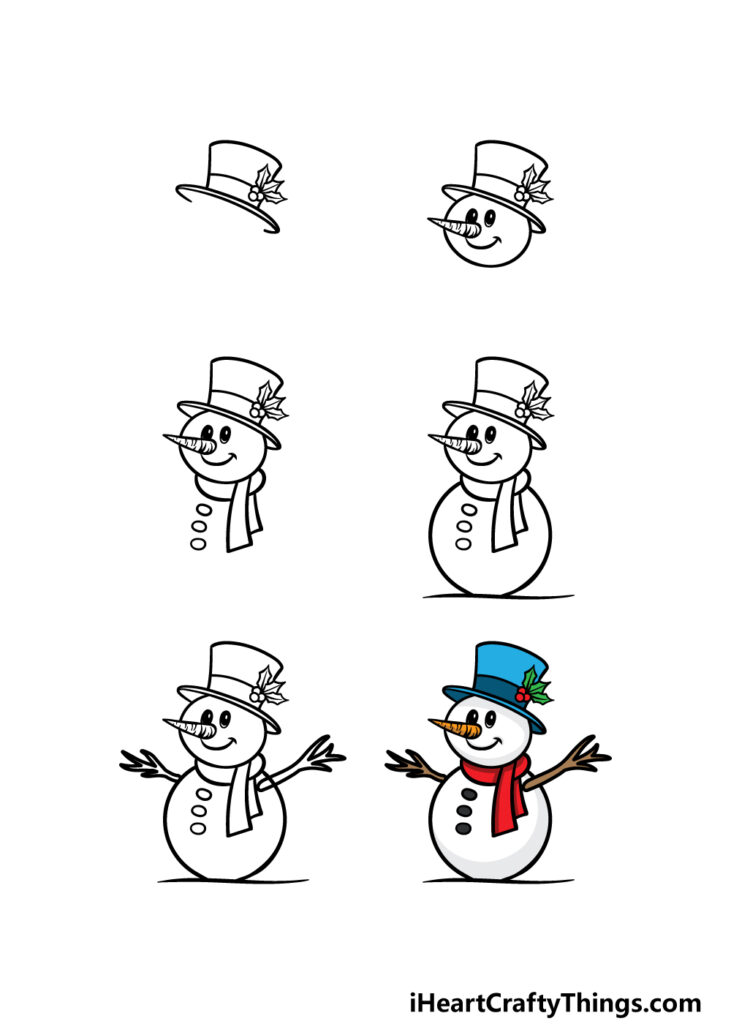 50+ Printable Snowman Craft with Free Templates for Kids – Simple Mom ...