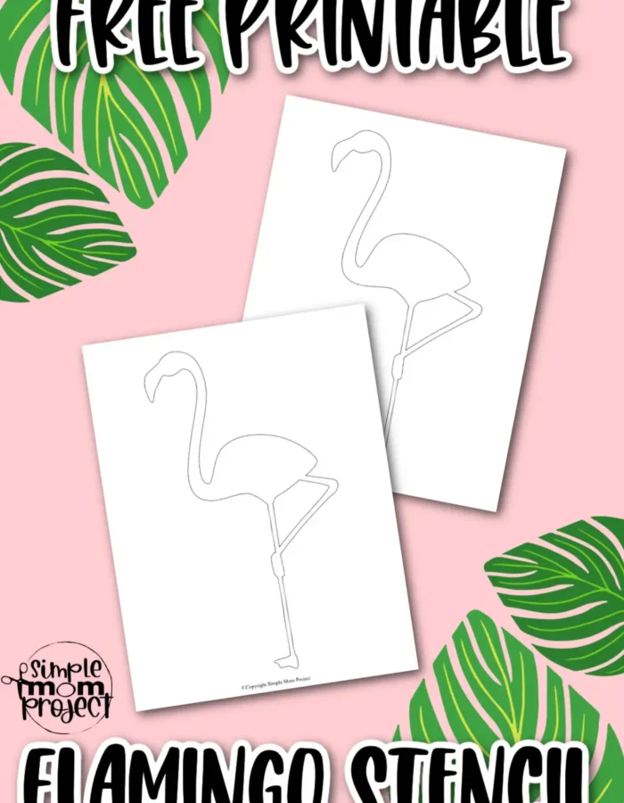Who knew flamingos could make art? Download our free printable flamingo stencil template outline and watch as your children create a masterpiece with these colorful, quirky flamingos. Get ready to give any craft project a dash of tropical coolness! Transform any ordinary space into a flamingo paradise, and let your creative feathers fly!