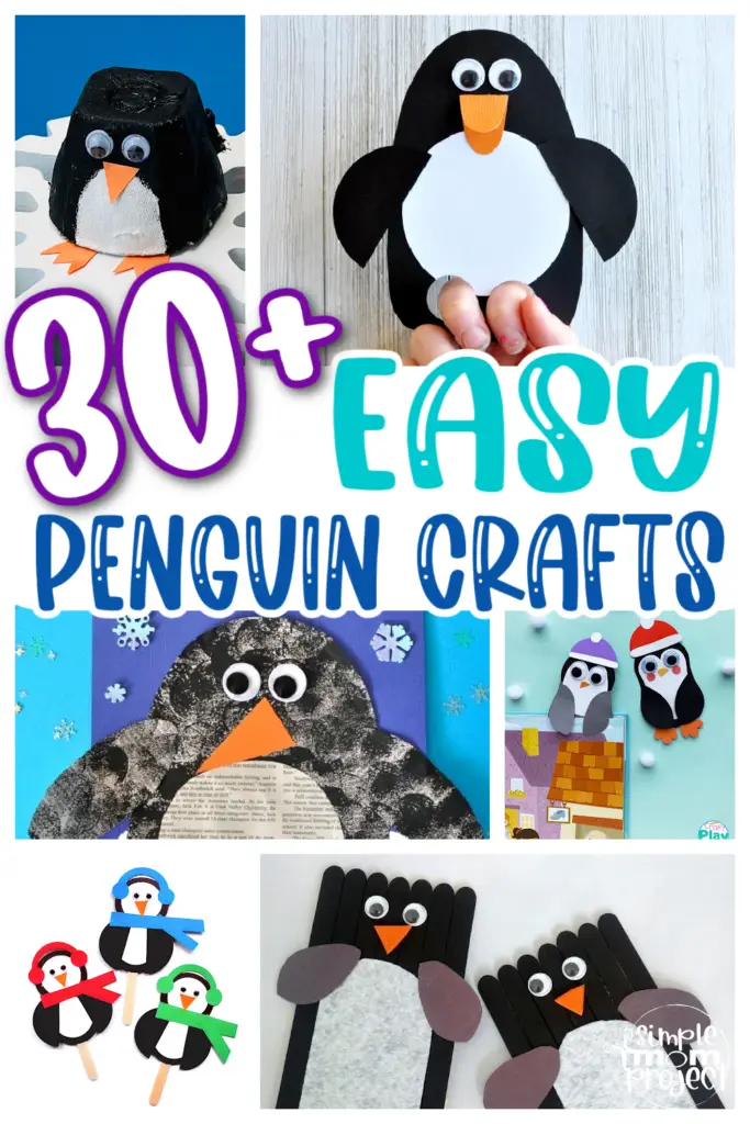 30 penguin crafts for kids preschoolers toddlers kindergartner