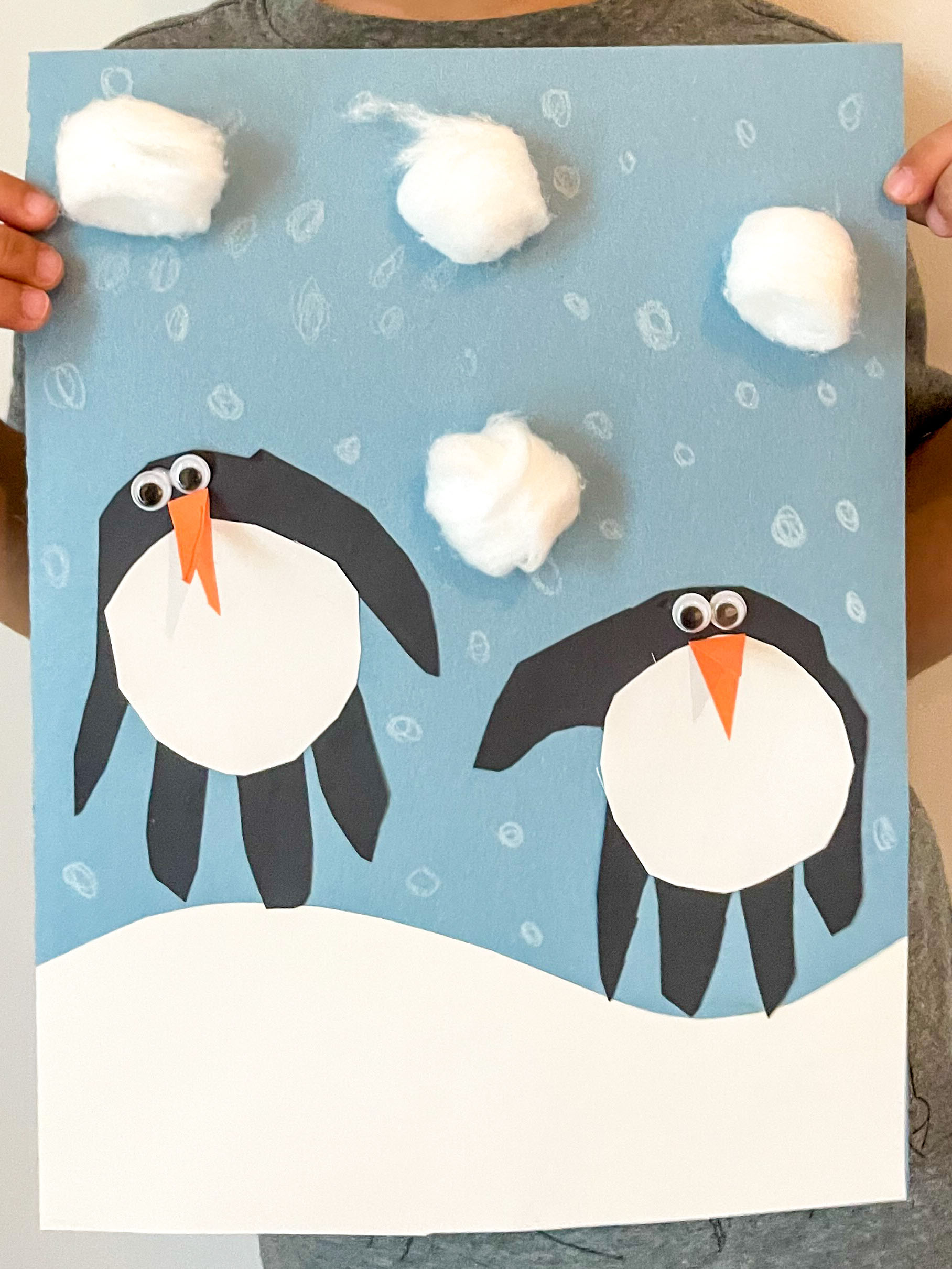 simple penguin craft for kids