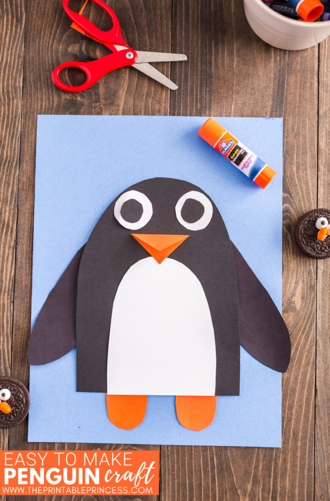 penguin craft for kindergarten