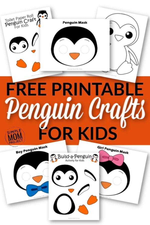 free printable penguin crafts for kids