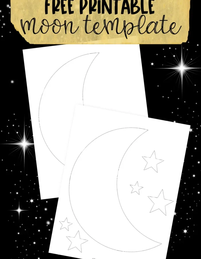 Reach for the stars with this kids' printable moon stencil template! Let their imaginations soar as they quickly create lunar marvels. Perfect for artistic endeavors, science pursuits, or simply adding a touch of cosmic beauty to any creation. Launch yourself into a creative universe and turn every moonlit into a brilliant one!