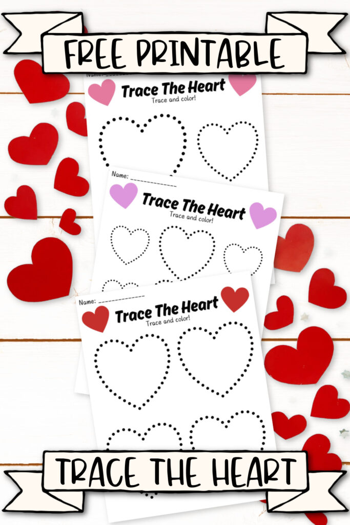 Looking to improve your child's fine motor skills? Our free printable heart tracing is a great approach to improve hand-eye coordination while keeping kids entertained. They will be tracing hearts like Picasso in no time at all if they have this printable worksheet! Get yours now, and have fun tracing hearts!