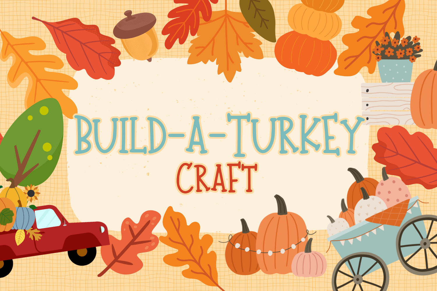 Build a Turkey Craft Template Tutorial