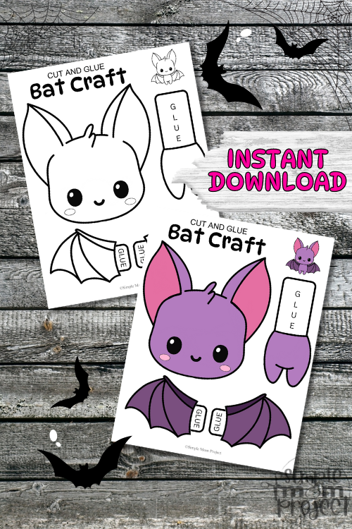 Are your kids ready to show off their crafting skills without any difficult tasks? Simply print, cut, and paste to bring your fantastic bat buddy to life! Prepare to get batty with us with our easy-to-build printable bat paper craft template. Count the number of bats you can make to fly around your room! Take out the template and start having some fun!