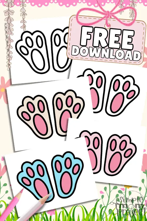 Looking for fun ideas to hop into your next craft session? Check out our free printable bunny feet footprints craft template! It's an instant download that adds a touch of charm to any activity. Whether you're creating paw prints for a scavenger hunt or starting a fun tradition with your little ones, this craft guarantees so much fun for kids of all ages. Download, print and let the bunny adventures begin!