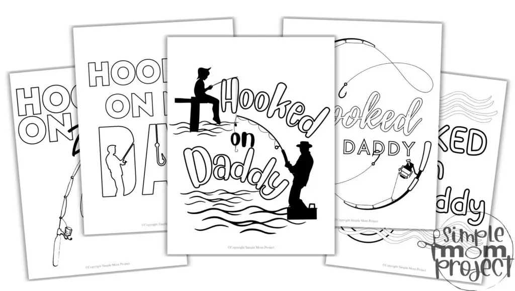 Hooked on Daddy Convertkit Free Printable Template for Kids of all ages