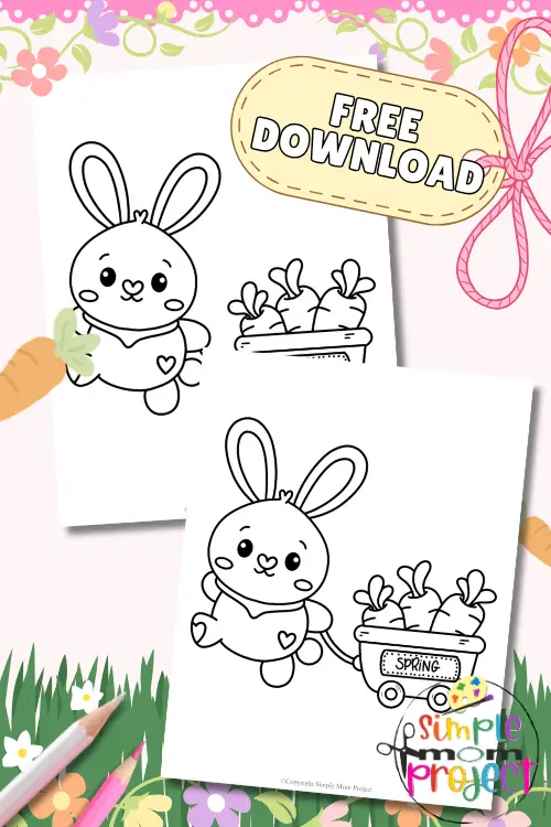 Calling all bunny lovers! Our free printable kawaii bunny coloring pages are almost too cute to handle! With their big sparkling eyes, fluffy ears and cute little paws, these bunnies are just waiting for a splash of color. Grab your favorite pastel markers, add some cute doodles and bring these bunnies to life! Download now and let the cuteness overload begin!