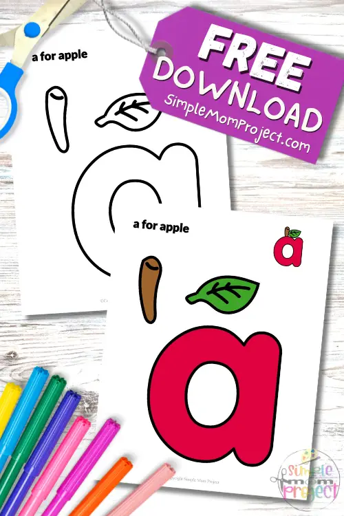 Can one little letter really teach phonics, spark creativity and make kids giggle while they glue? The free printable lowercase letter a for apple craft can! Whether you’re crafting at the kitchen table or in a buzzing classroom, this apple-themed activity is the perfect way to sneak in early literacy with a side of art and apple fun. Grab your free printable lowercase letter a for apple craft and discover how one lowercase letter a can lead to a whole orchard of learning!