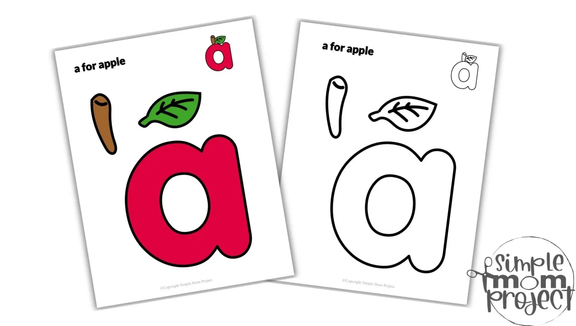 Free Printable Lowercase Letter a Craft Template Convertkit Image